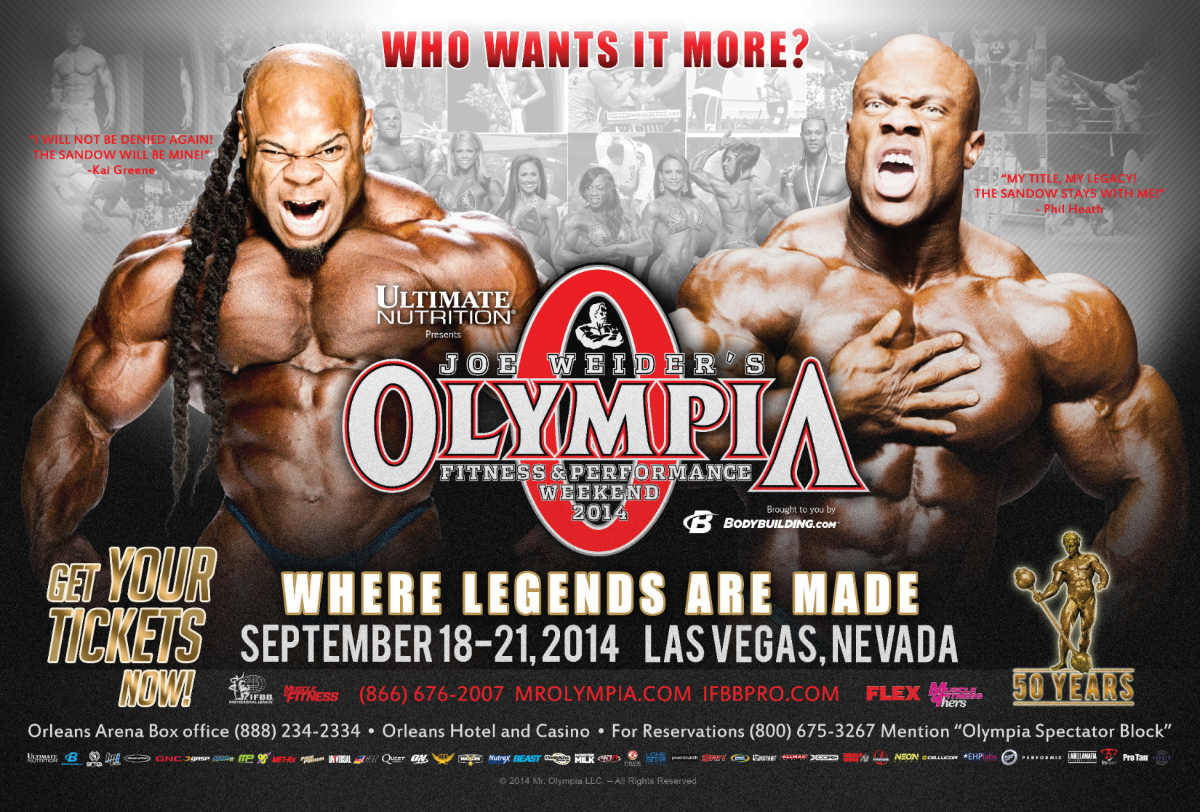 2014 Olympia - Men's Open Bodybuilding