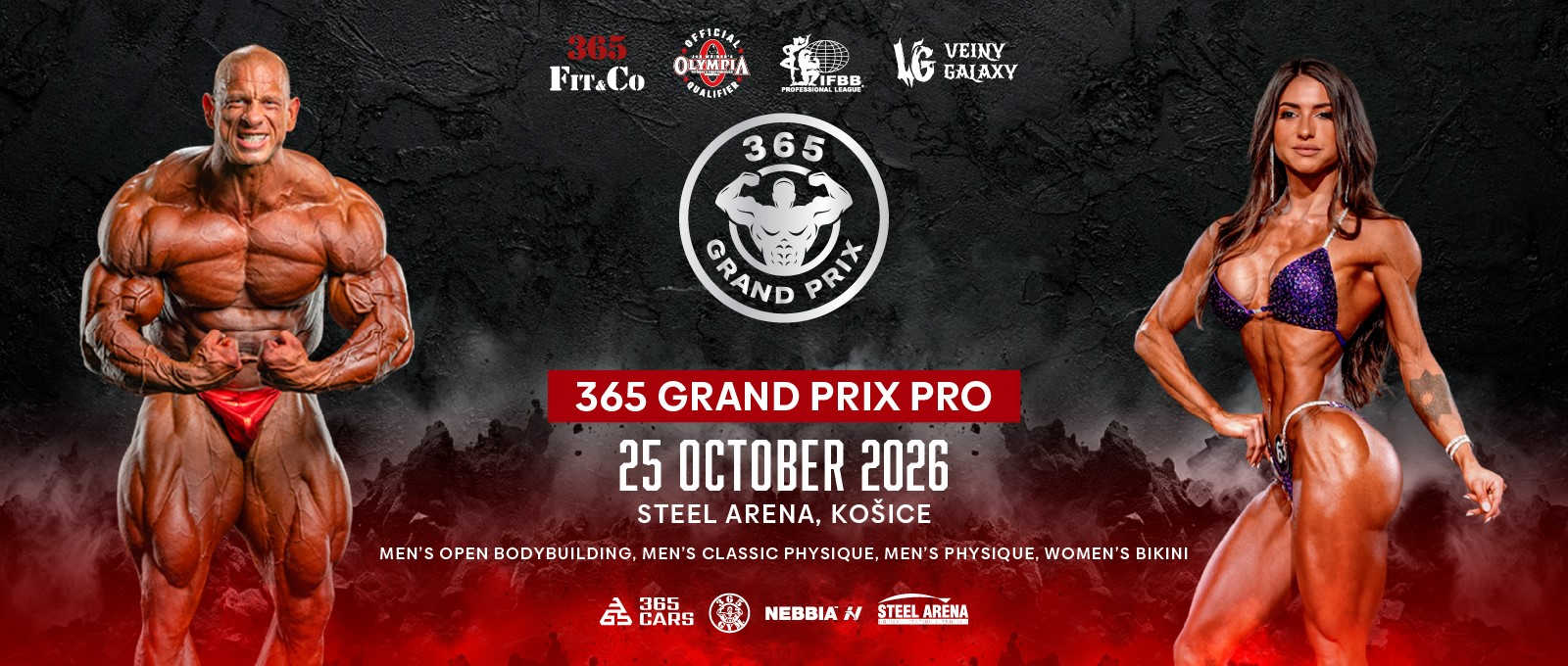 2026 365 Grand Prix Pro - Men's Open Bodybuilding