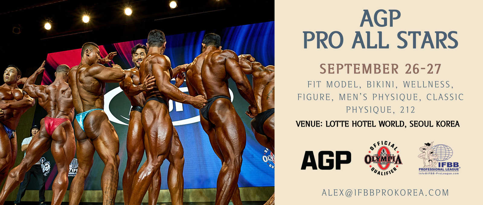 2026 Agp Pro All Stars - 212 Men's Bodybuilding