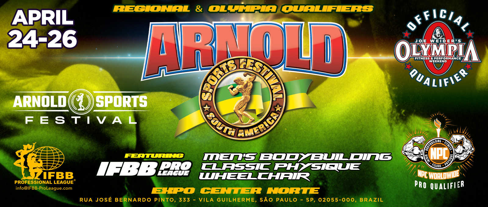 2026 Arnold Classic South America - Men's Open Bodybuilding