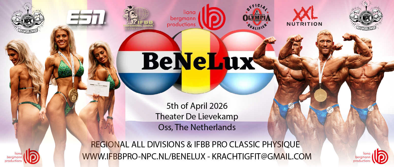 2026 Benelux Netherlands Pro - Men's Classic Physique
