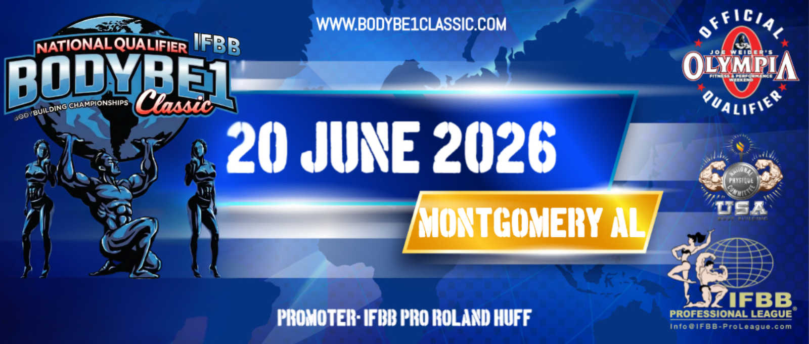 2026 Body Be 1 Classic Pro - Men's Classic Physique
