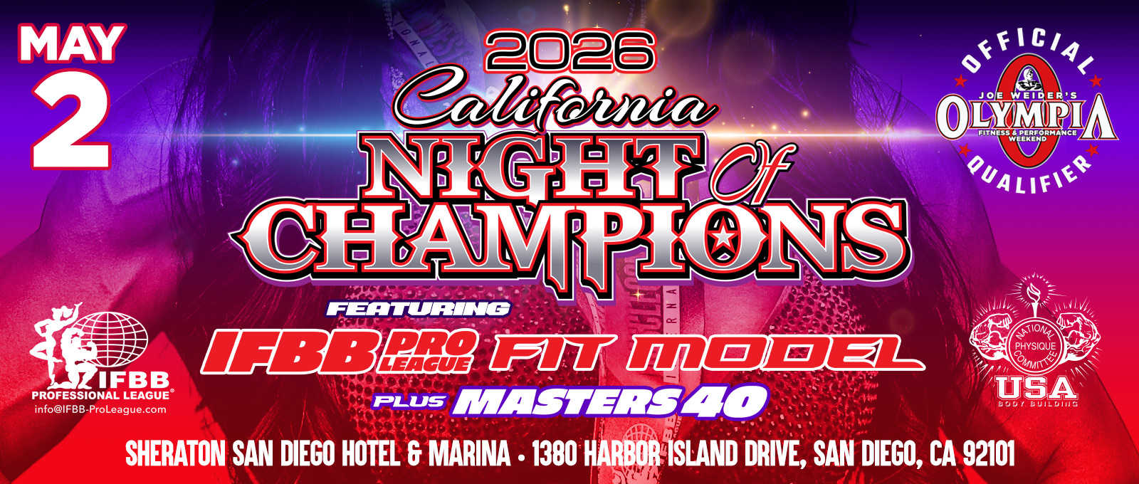 2026 California Night Of Champions Pro - Women's Fit Model