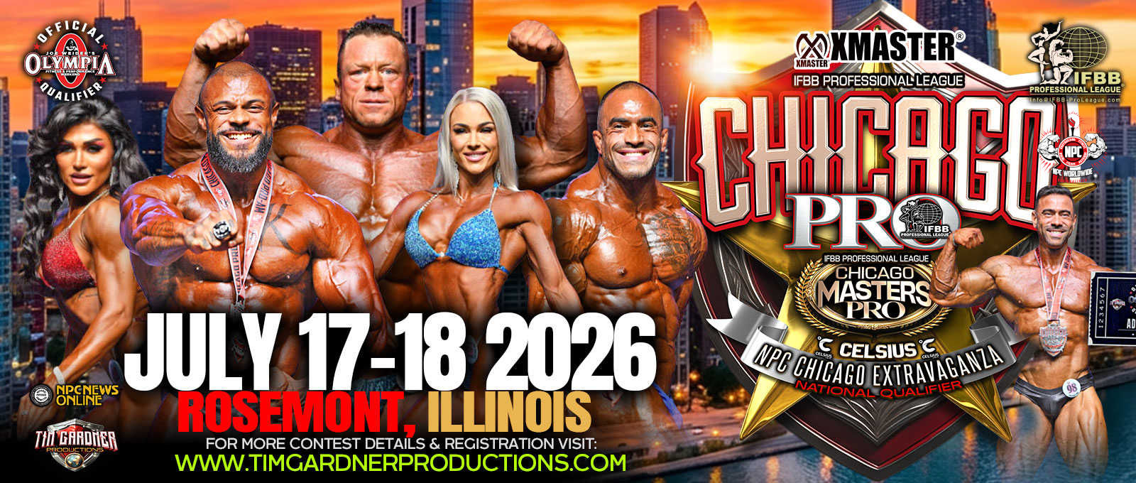 2026 Chicago Pro - Men's Open Bodybuilding