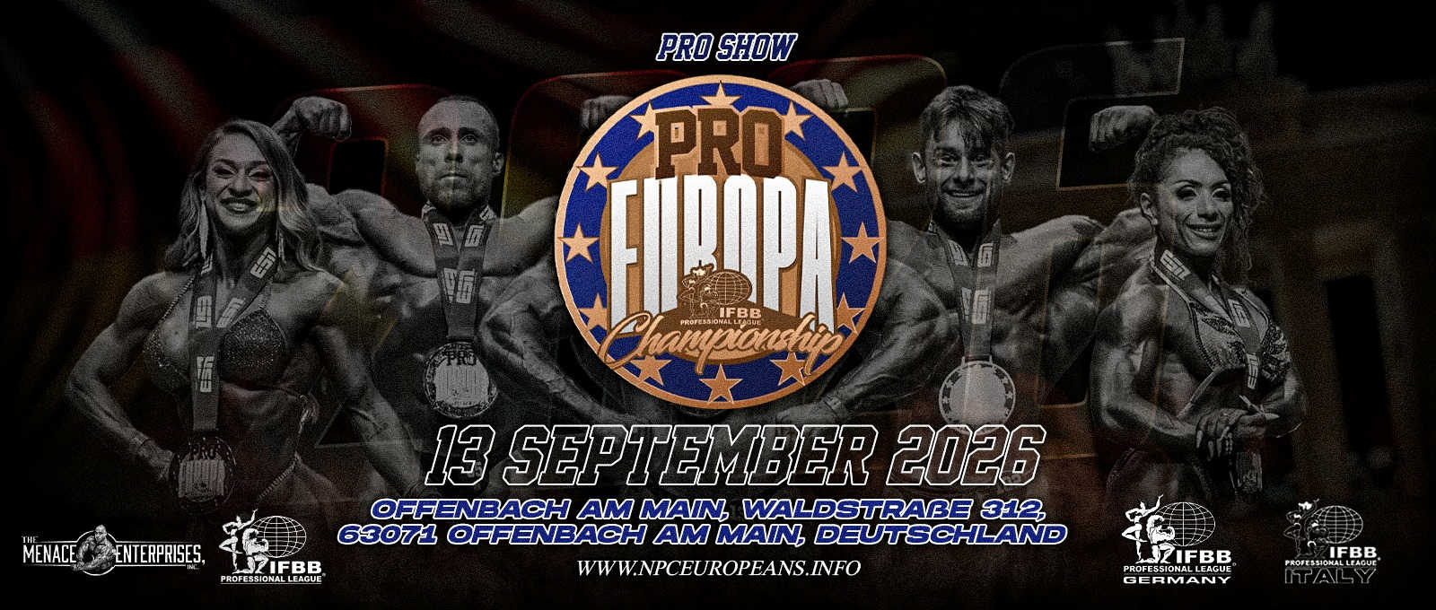 2026 Europa Pro Show - Men's Open Bodybuilding
