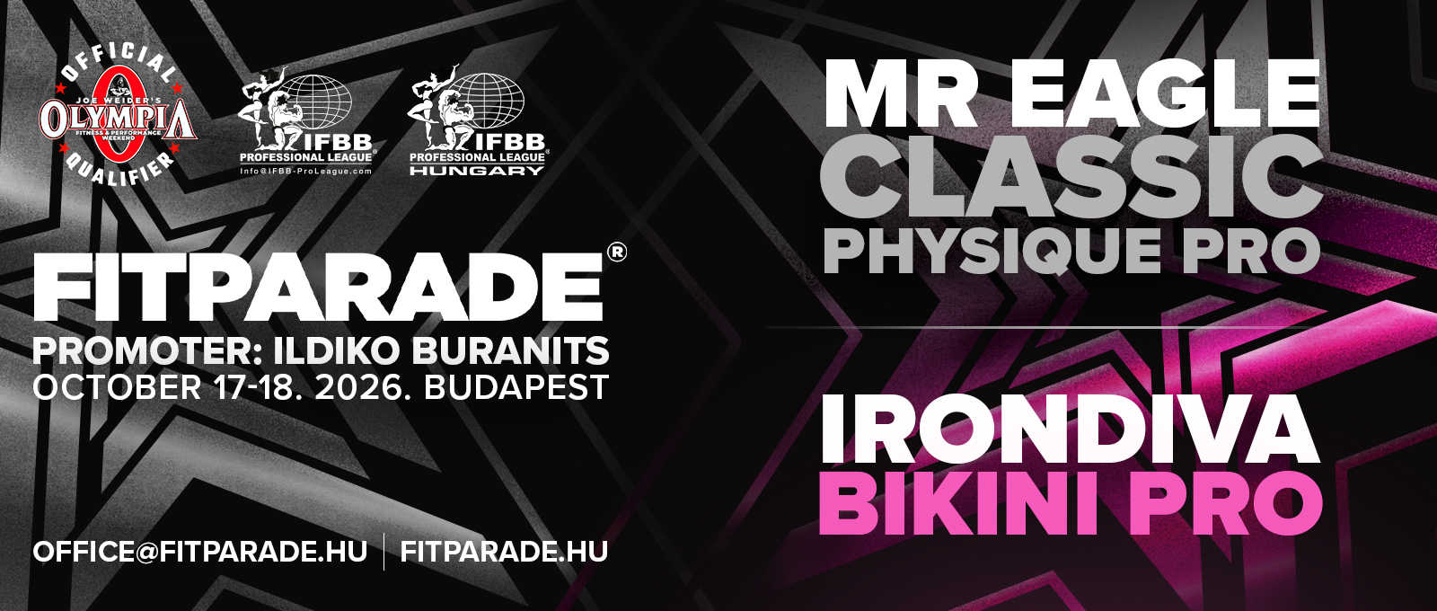 2026 Fitparade Pro - Men's Classic Physique