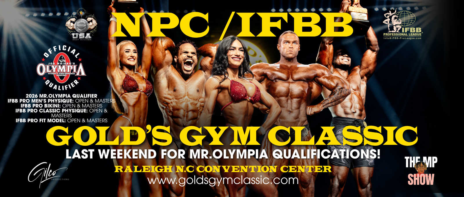 2026 Gold's Gym Classic - Men's Classic Physique