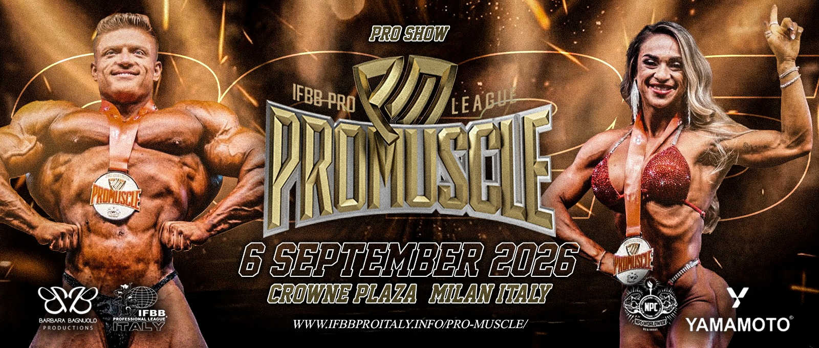 2026 Italy Pro Muscle - Men's Open Bodybuilding
