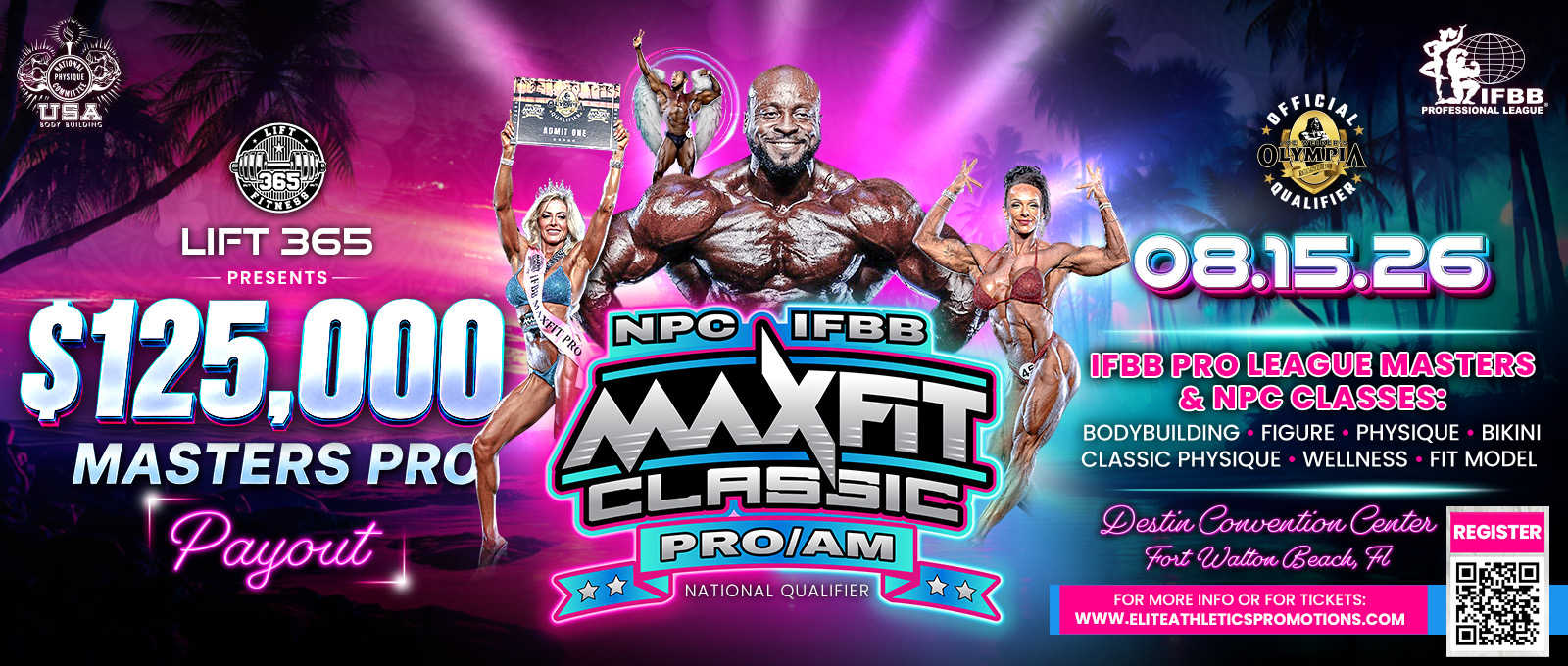 2026 Maxfit Classic Pro - Men's Open Bodybuilding