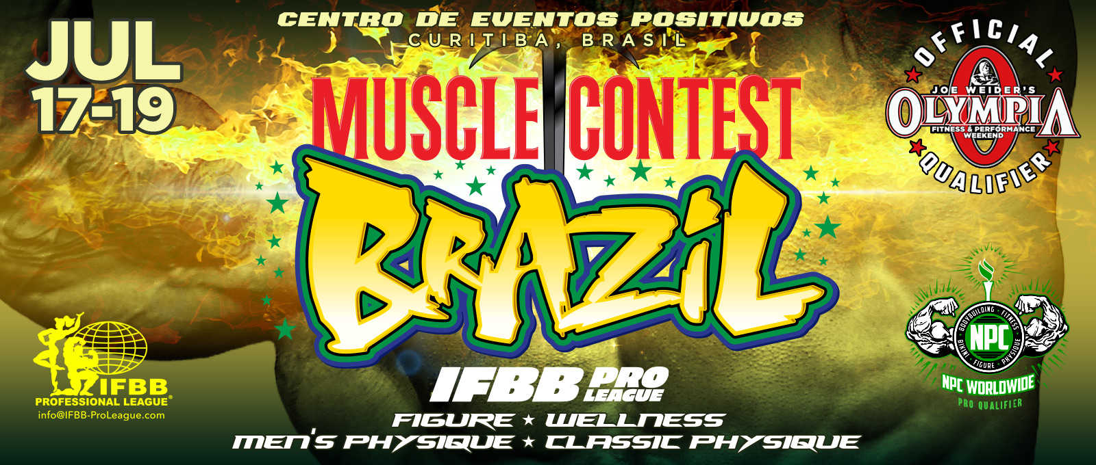 2026 Musclecontest Brazil Pro - Men's Classic Physique