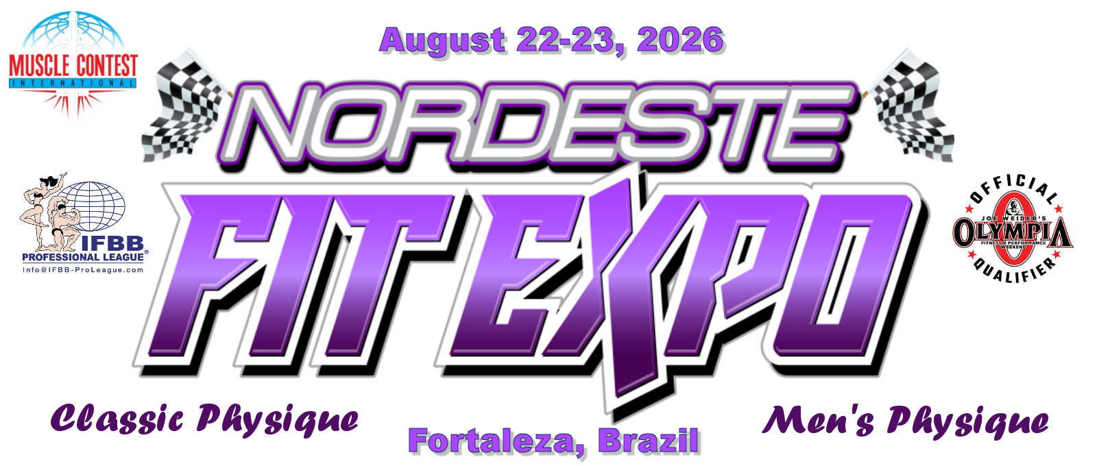2026 Musclecontest Nordeste Fit Expo Pro - Men's Physique