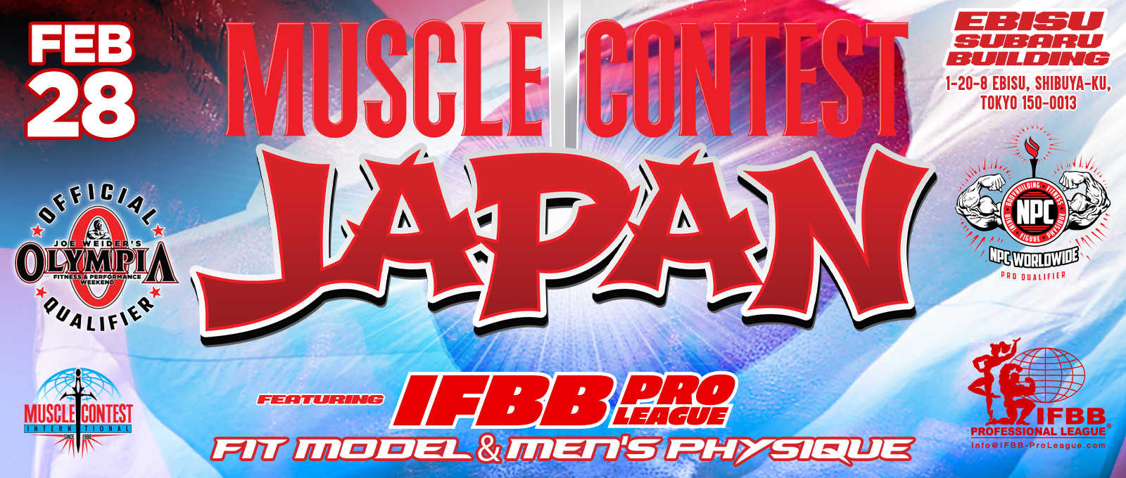 2026 Musclecontest Japan Pro - Men's Physique