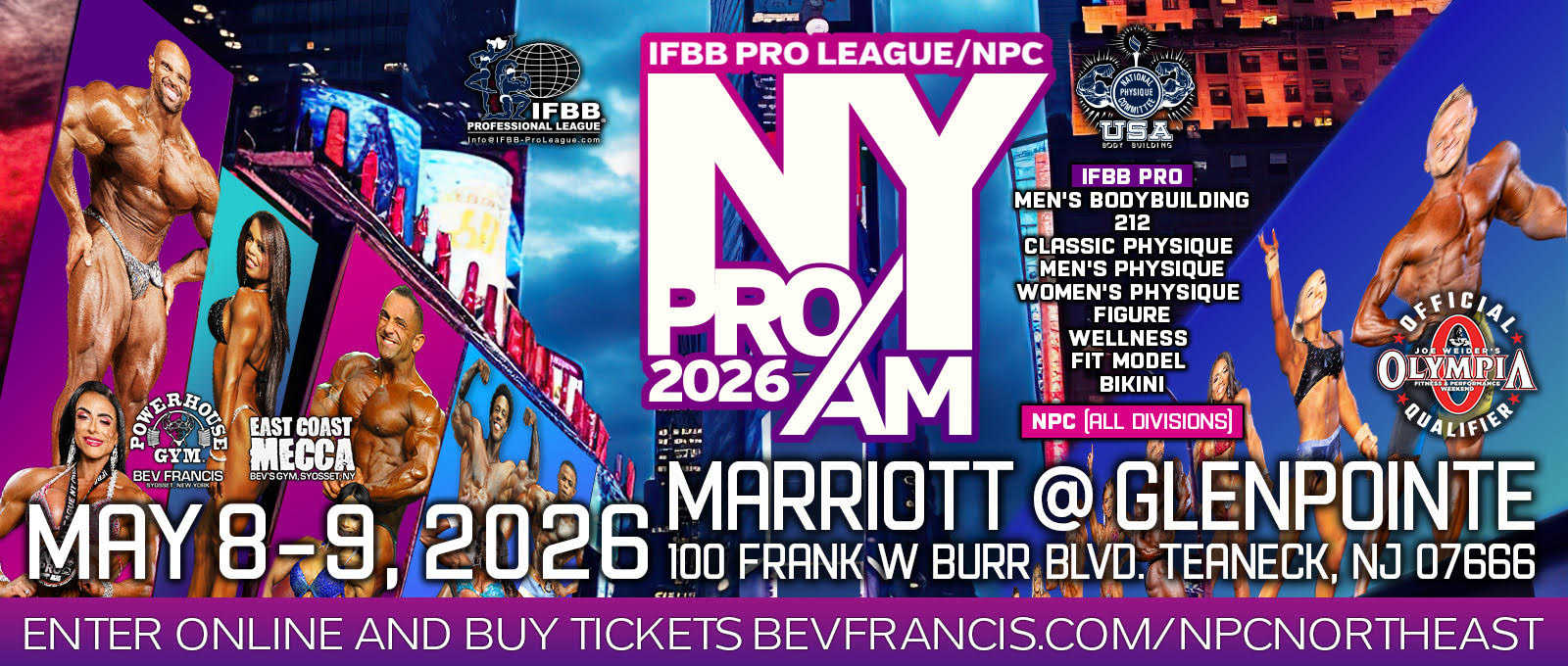 2026 New York Pro - Men's Open Bodybuilding