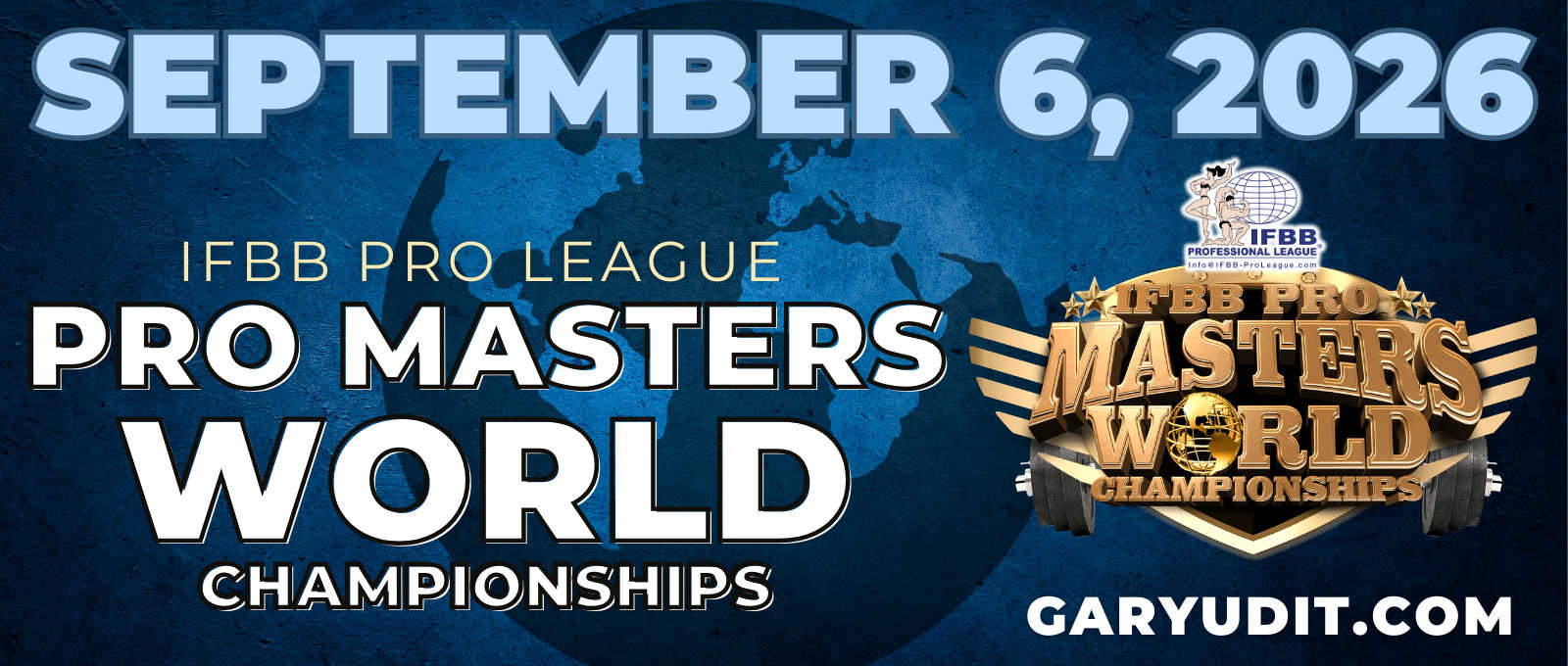2026 Pro Masters World Championships - Men's Open Bodybuilding