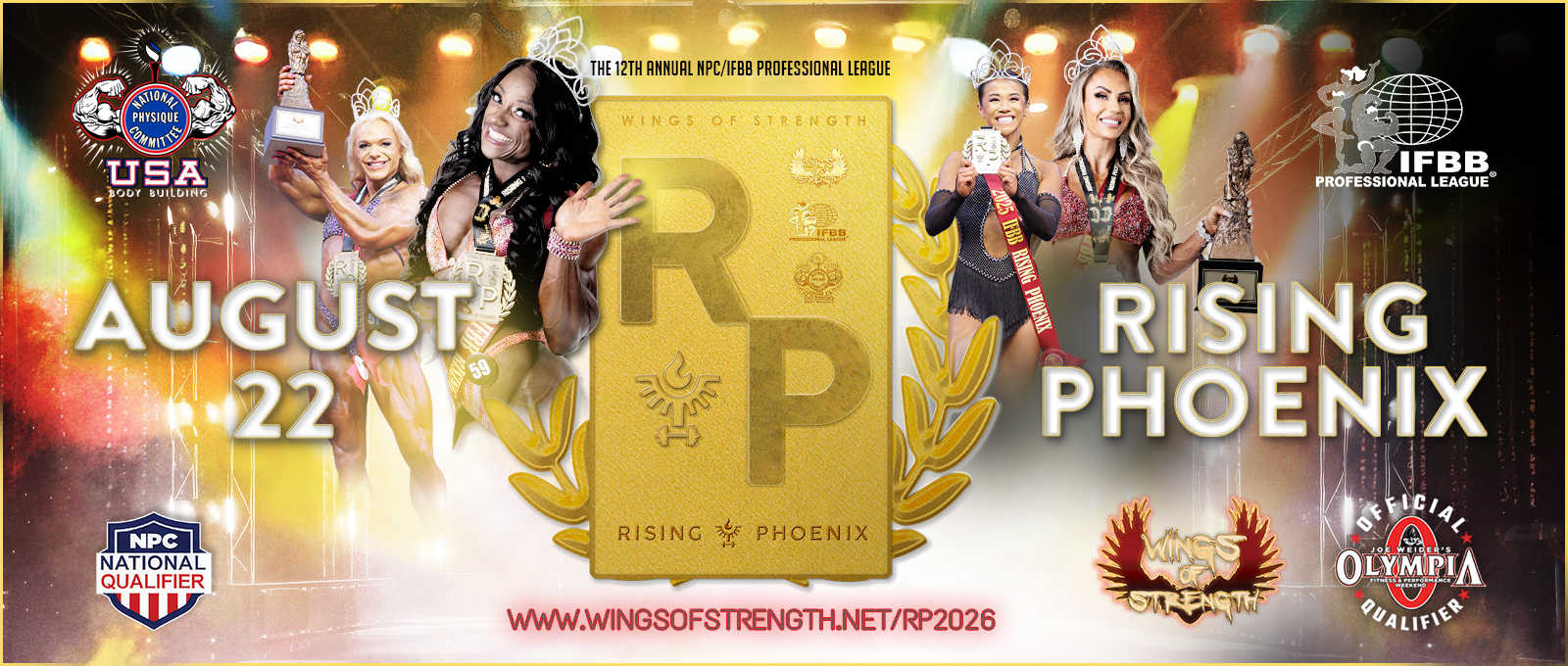 2026 Rising Phoenix & Arizona Pro - Women's Bodybuilding