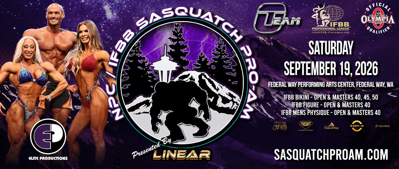 2026 Sasquatch Pro - Men's Physique