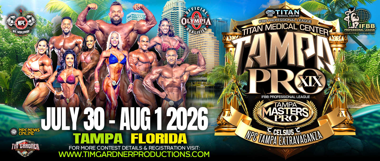 2026 Tampa Pro - Men's Open Bodybuilding