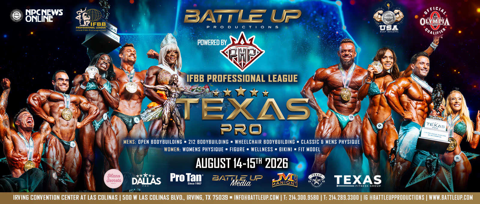 2026 Texas Pro - Men's Open Bodybuilding
