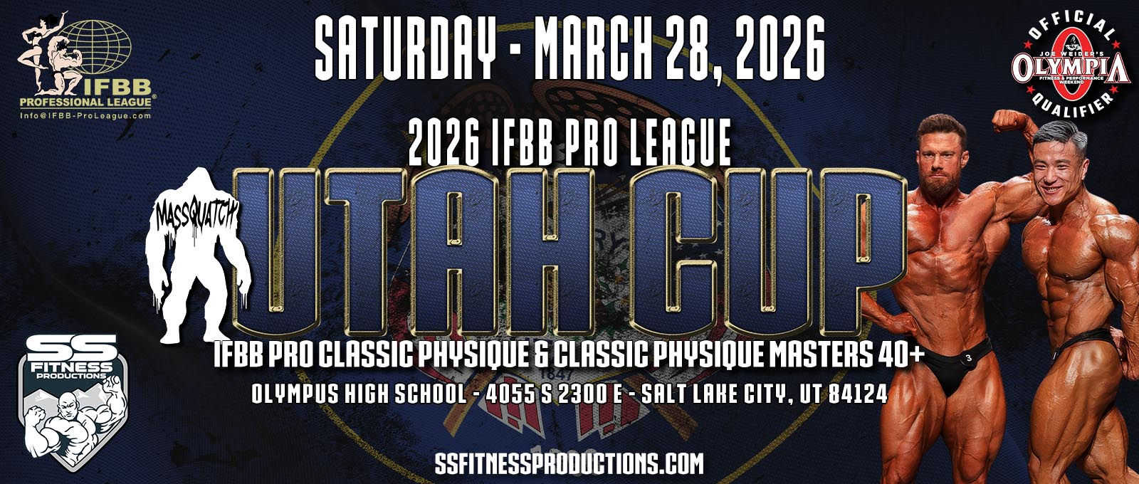 2026 Utah Cup Pro - Men's Classic Physique