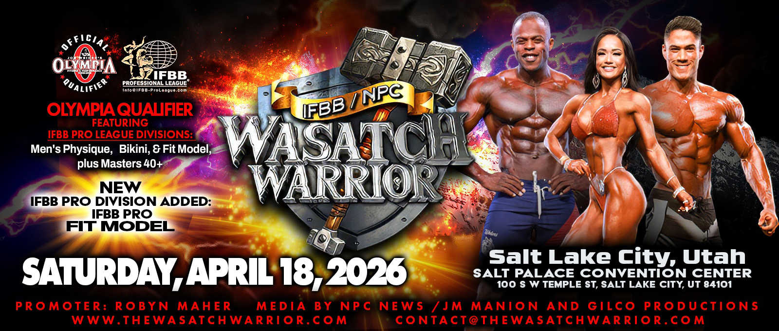 2026 Wasatch Warrior Pro - Men's Physique