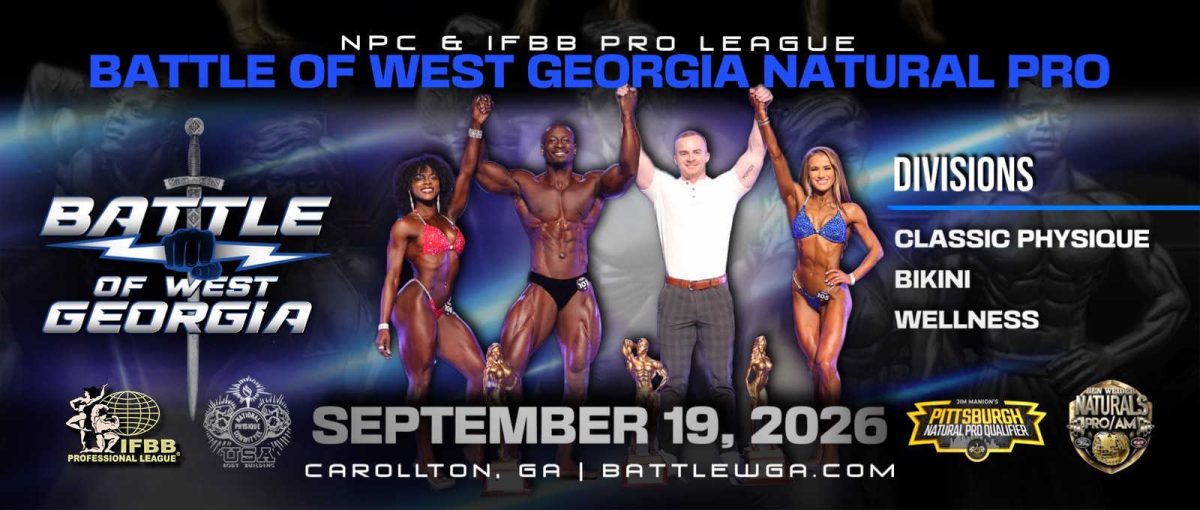 2026 Battle of West Georgia Natural Pro - Men's Classic Physique