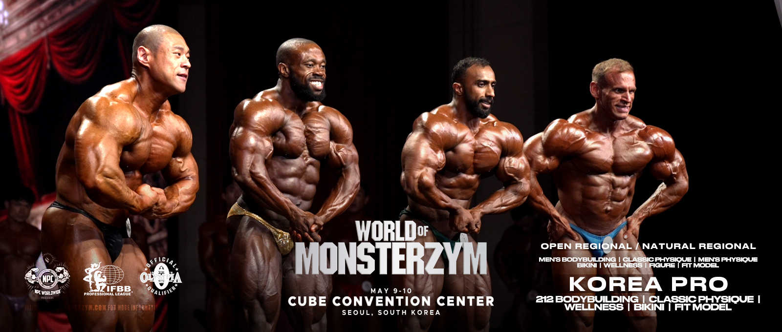 2026 World Of Monsterzym Korea Pro - 212 Men's Bodybuilding
