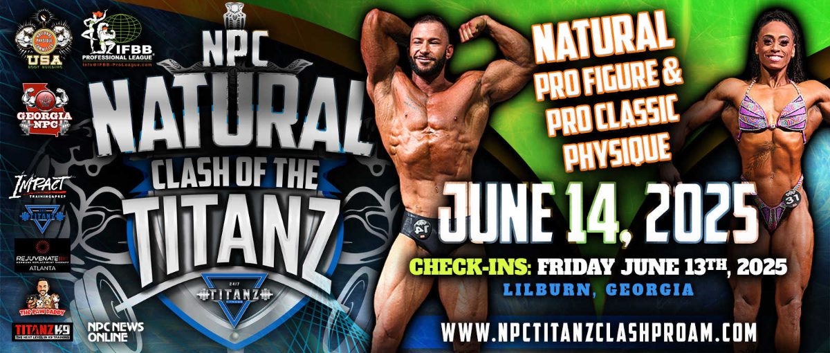 2025 Clash of the Titans Natural Pro - Men's Classic Physique