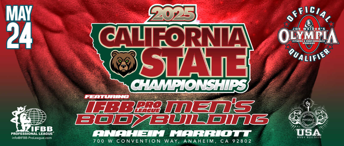 2025 California State Pro - Men's Open Bodybuilding
