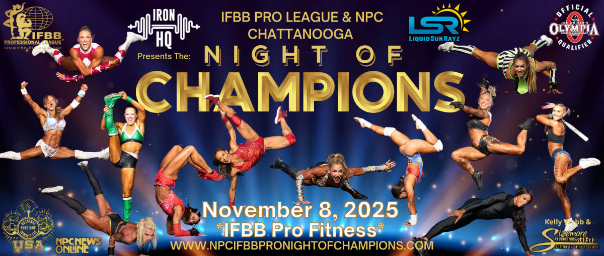 2025 Chattanooga Night of Champions Pro - Women's Fitness