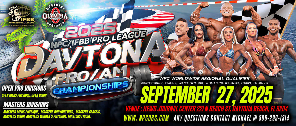 2025 Daytona PRO/AM Championships - Men's Physique
