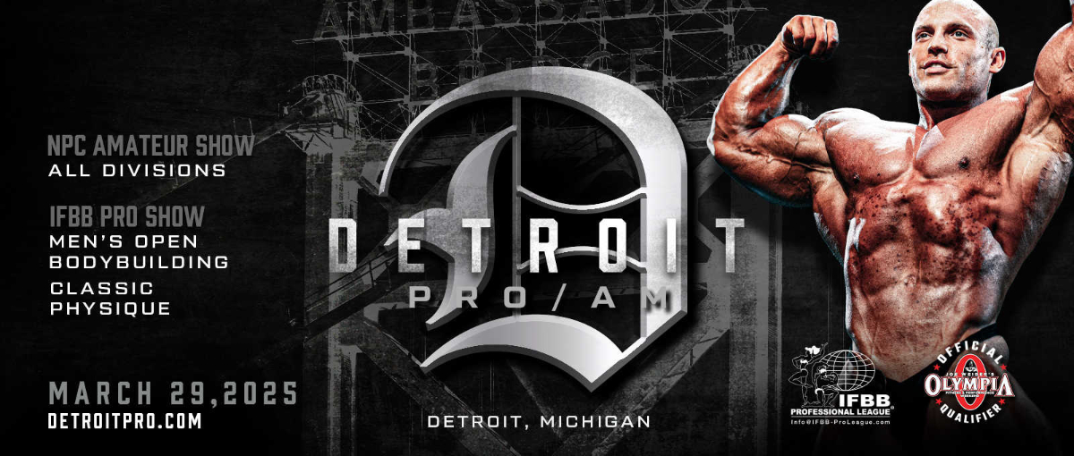 2025 Detroit Pro - Men's Classic Physique