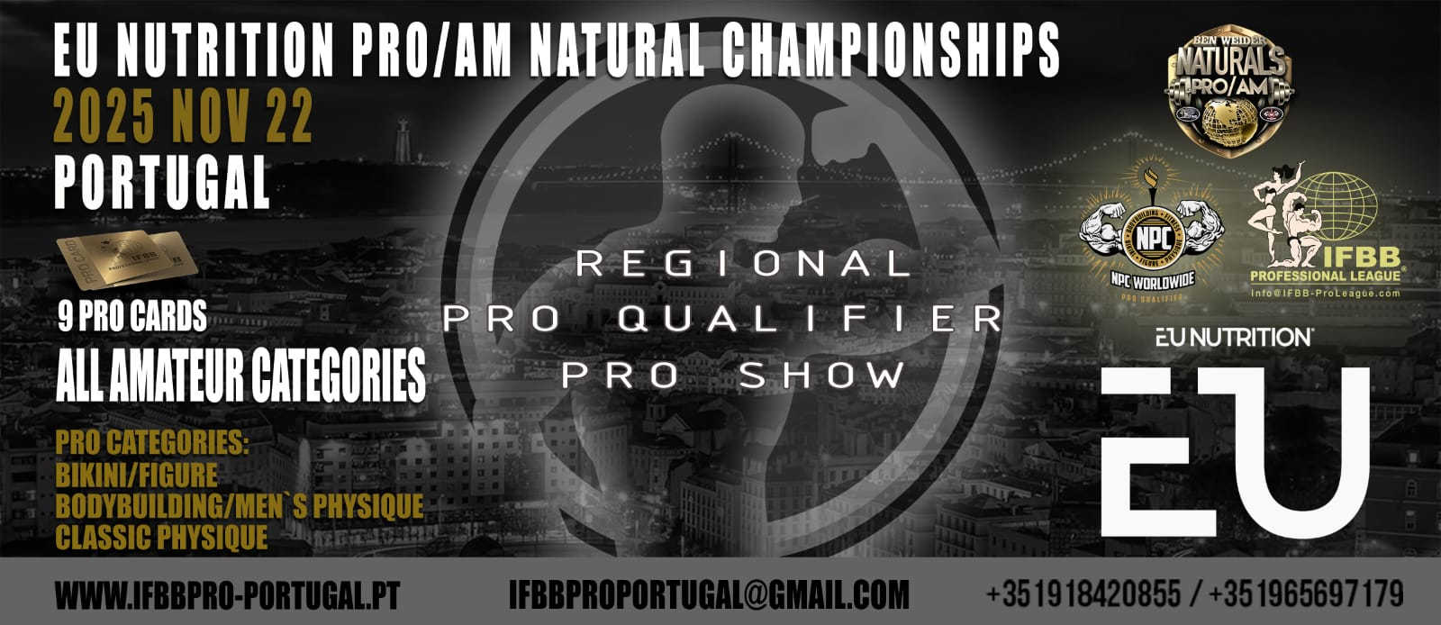 2025 EU Nutrition Pro Natural Championships - Men's Classic Physique