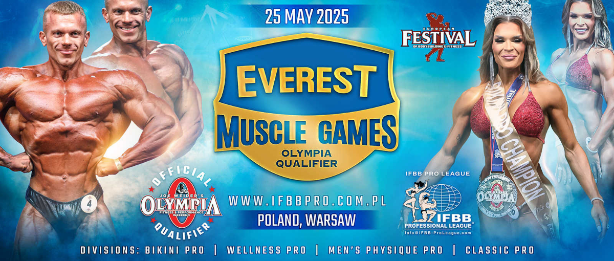 2025 Everest Muscle Games Poland Pro - Men's Physique