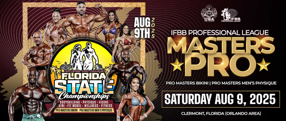 2025 Florida State Masters Pro - Men's Physique