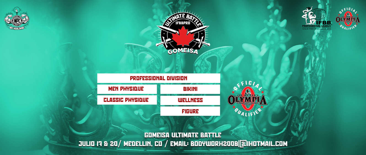 2025 Gomeisa Ultimate Battle Pro Medellin Supershow - Men's Classic Physique