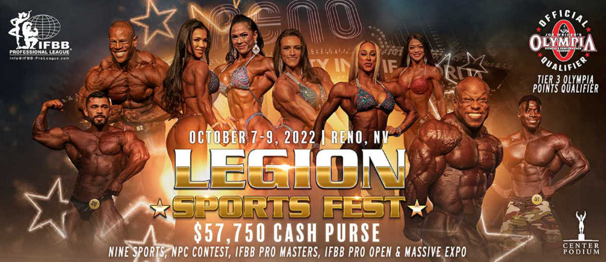 2022 Legion Sports Fest Pro - Men's Open Bodybuilding