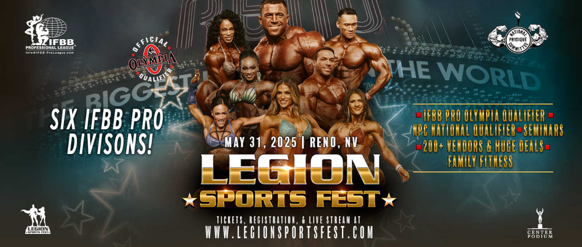 2025 Legion Spots Fest Pro - Men's Open Bodybuilding