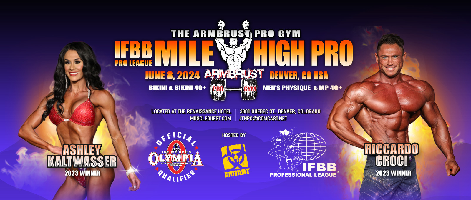 2024 Mile High Pro - Men's Physique