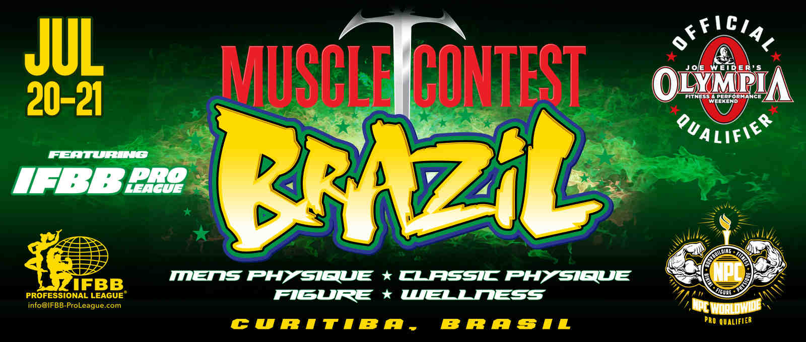 2024 Muscle Contest Brazil Pro - Men's Classic Physique