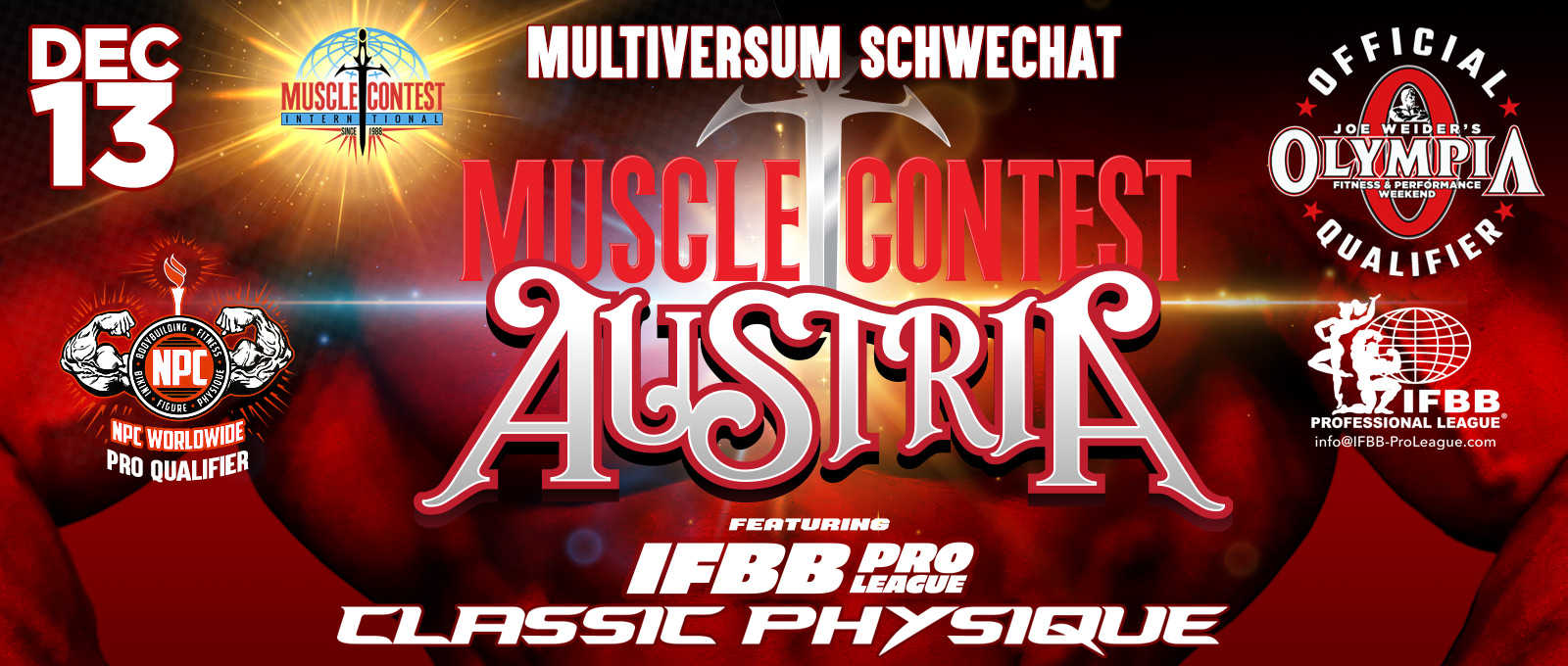 2025 Musclecontest Austria Pro - Men's Classic Physique
