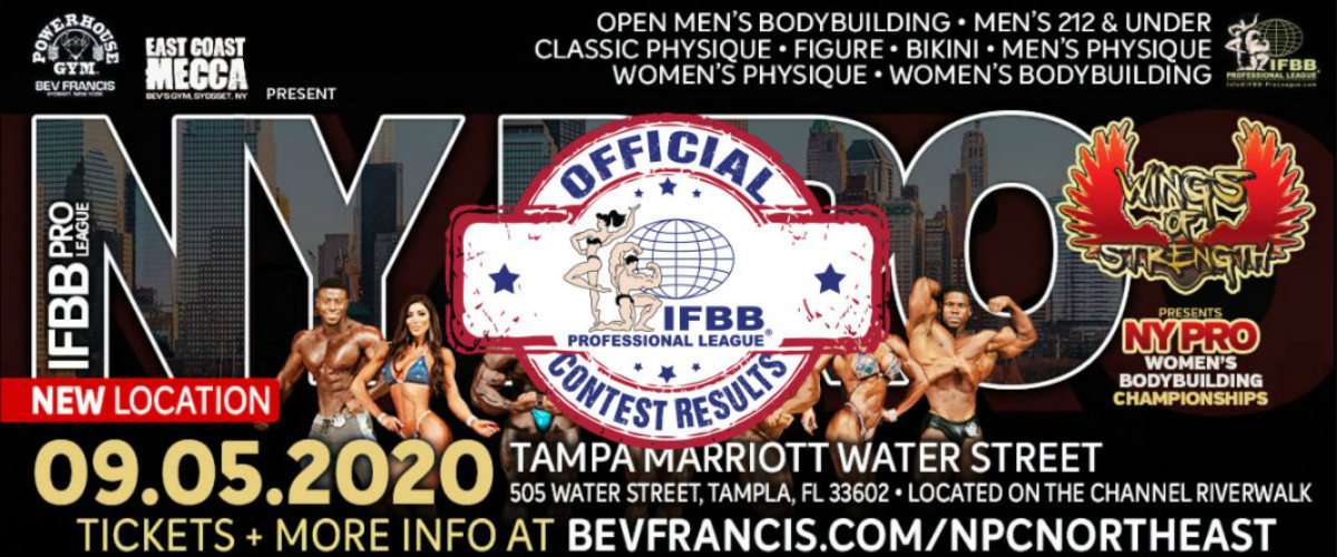 2020 New York Pro - Men's Open Bodybuilding