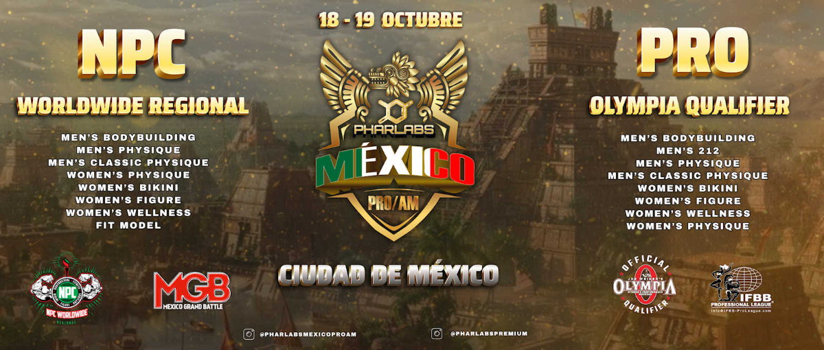 2025 Pharlabs Mexico PRO/AM - Men's Open Bodybuilding