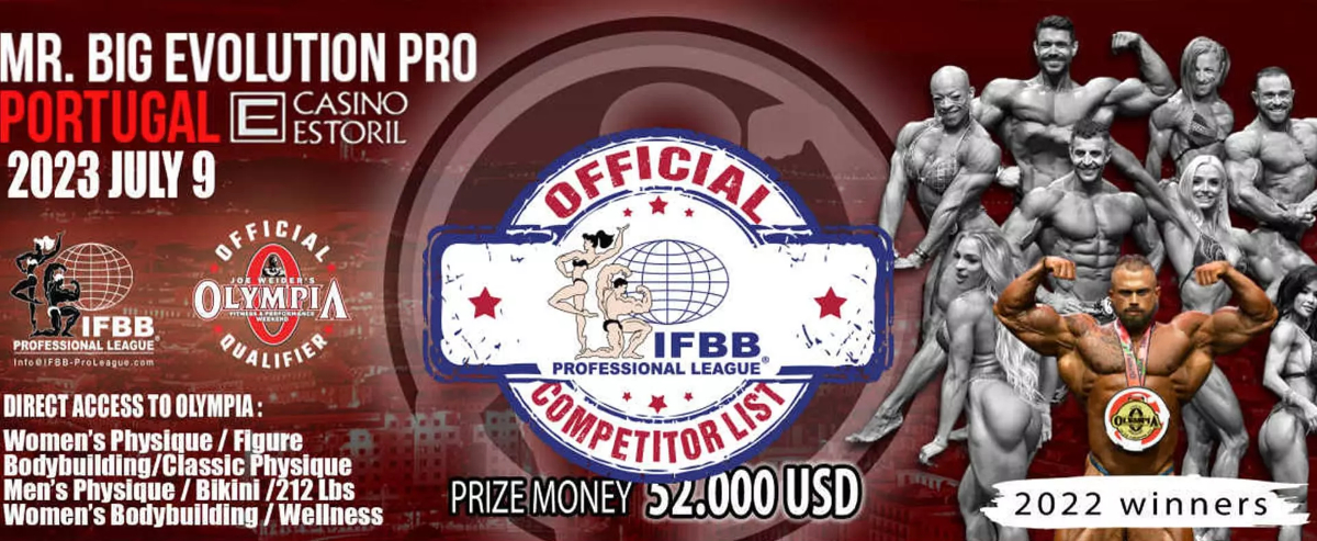 2023 Mr. Big Evolution Portugal Pro - Men's Physique