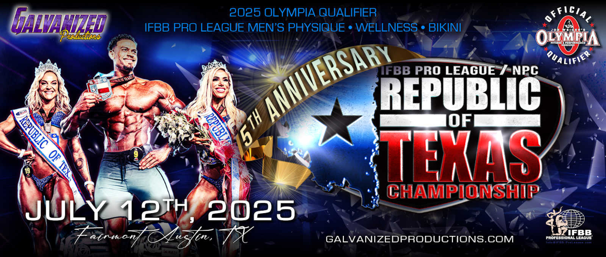 2025 Republic of Texas Pro - Men's Physique