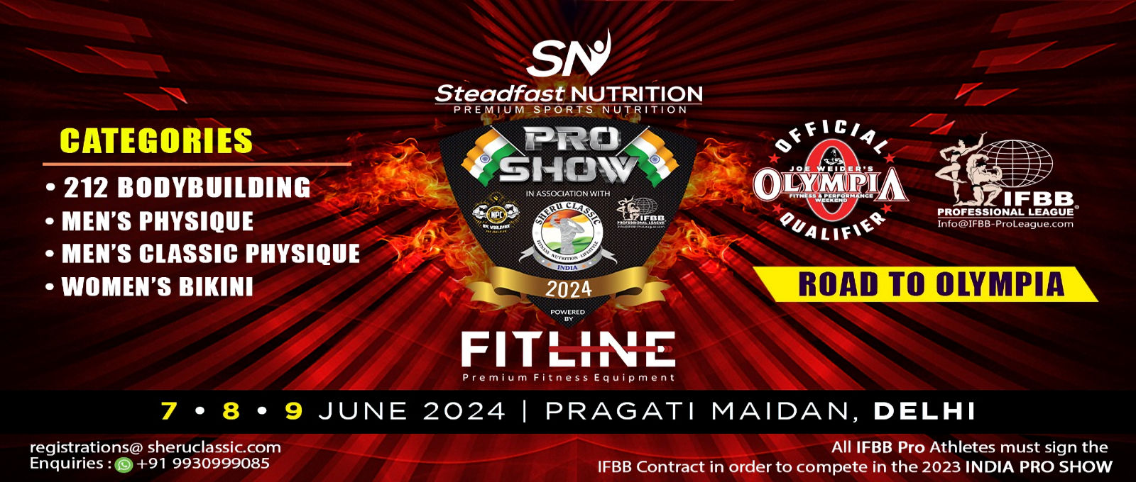 2024 Sheru Classic Bharat Pro - Men's Classic Physique