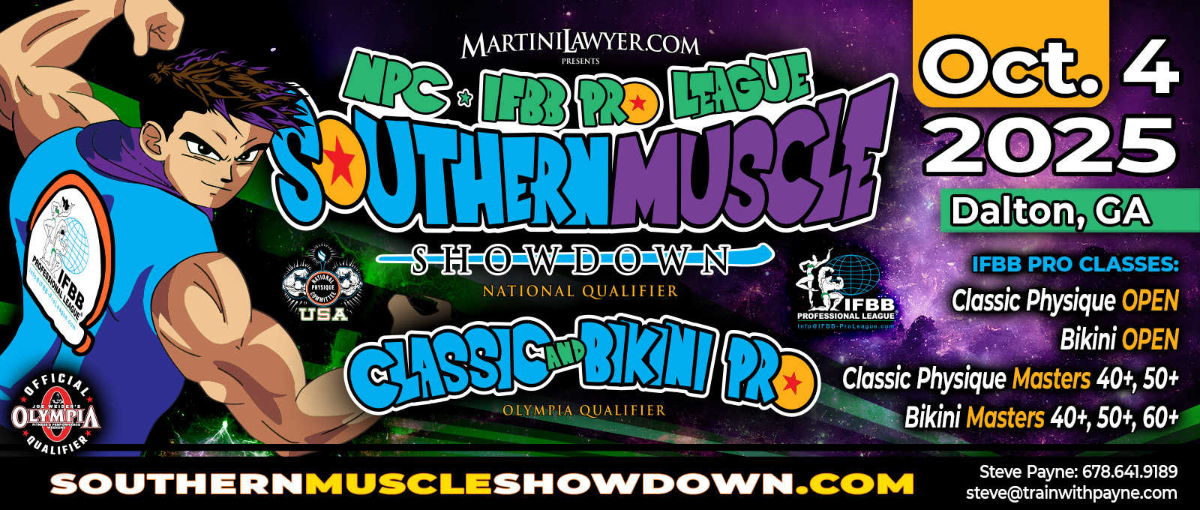 2025 Southern Muscle Showdown Pro - Men's Classic Physique