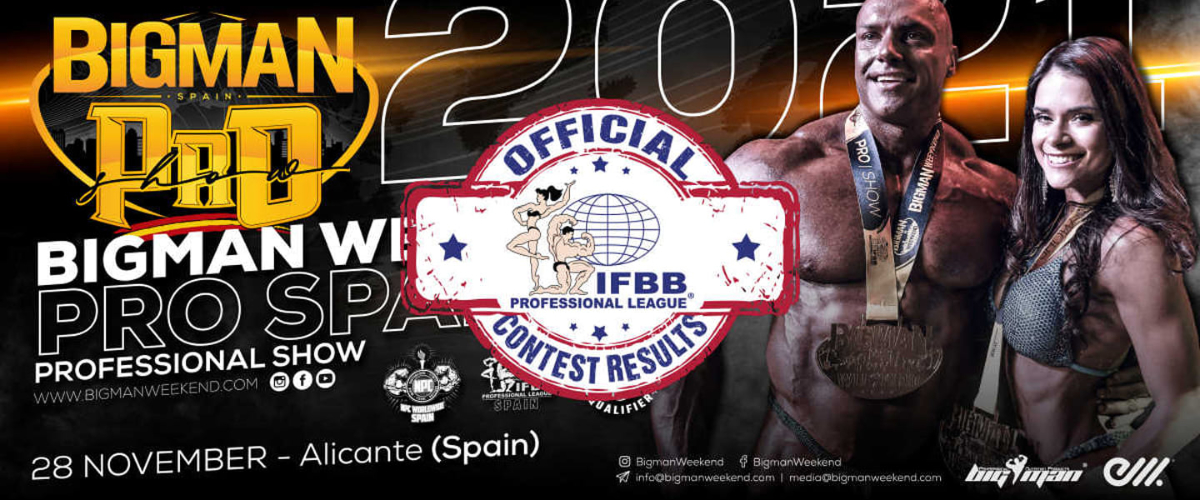 2021 Bigman Spain Pro - Men's Classic Physique