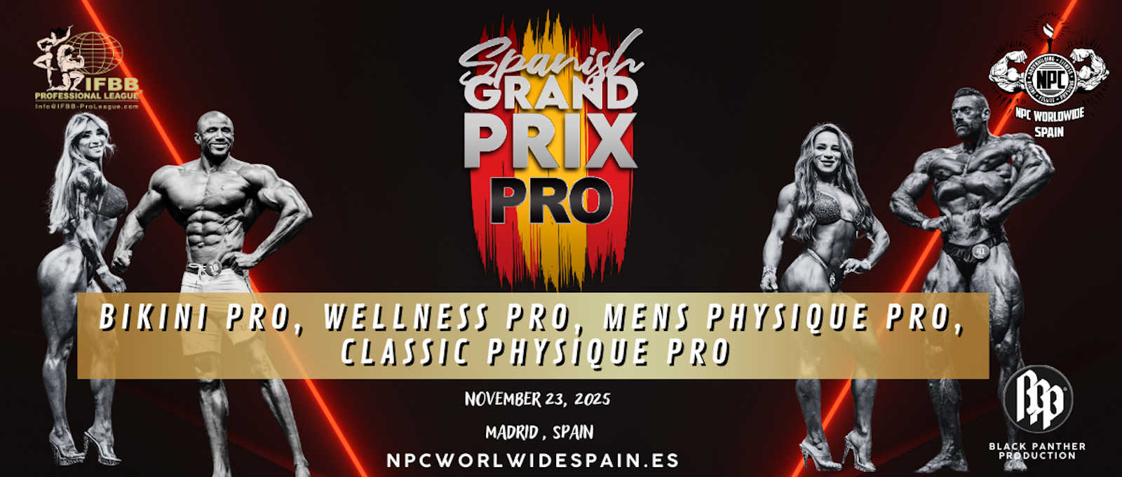 2025 Spanish Grand Prix Pro - Men's Classic Physique