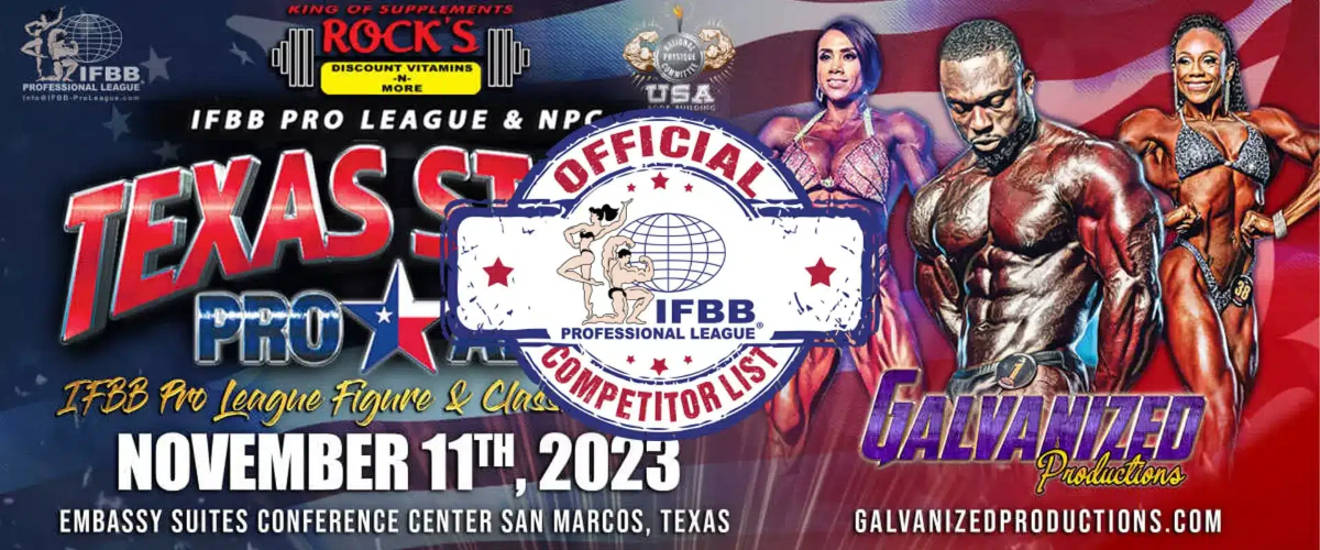 2023 Texas State Pro - Men's Classic Physique
